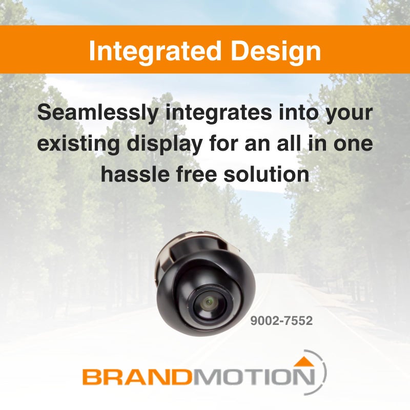 Brandmotion حزام باب خلفي مصنع من براند موشن 9002-7552 مع قاعدة كاميرا رصاصة يناسب 2017-2021 F250 F350 سوبر ديوتي | علبة مقاومة للماء | يتكامل مع العرض الحالي لديك | مصمم للعمل في الإضاءة المنخفضة - Image 5